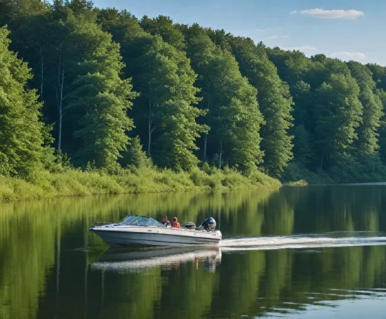Najlepsze trasy rejsowe dla motorówek na Mazurach