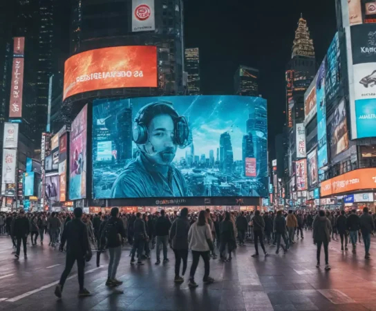 Nowoczesne technologie w ekranach reklamowych – co nas czeka?