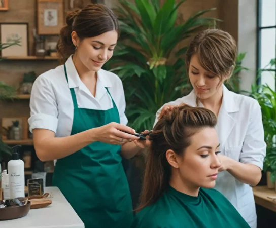 Roślinne kosmetyki dla fryzjerów – zalety i przykłady