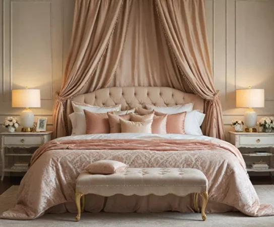 Poduszki jedwabne jako element luksusowej sypialni