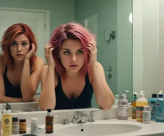 Błędy przy farbowaniu włosów