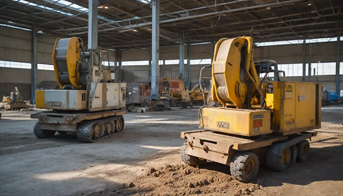 Mobilne vs. stacjonarne maszyny do frezowania betonu